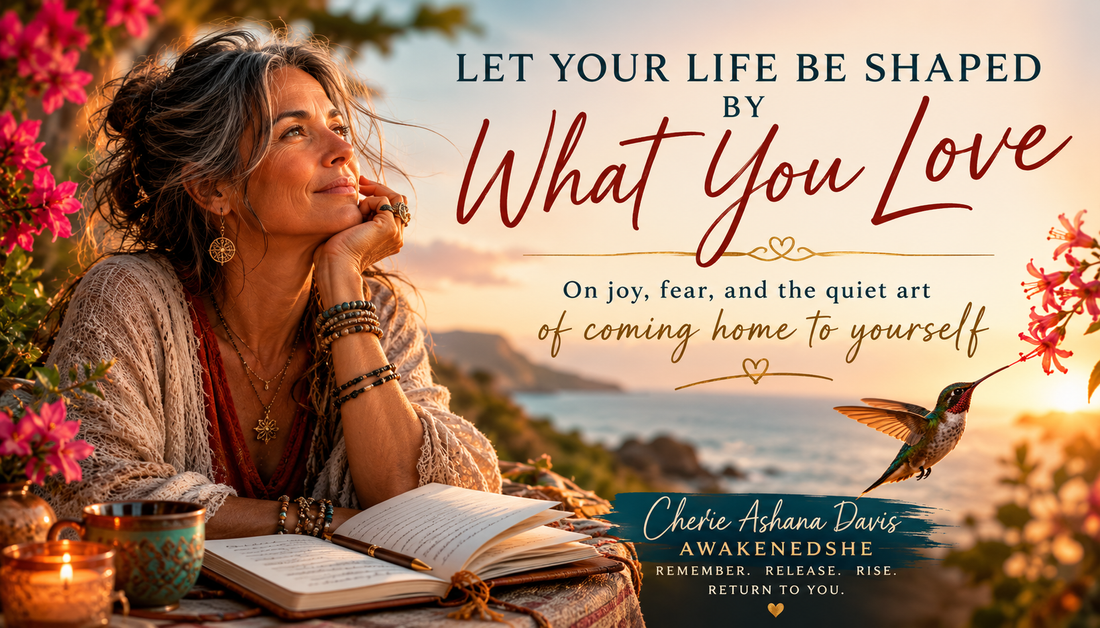 Let Your Life Be Shaped by What You Love