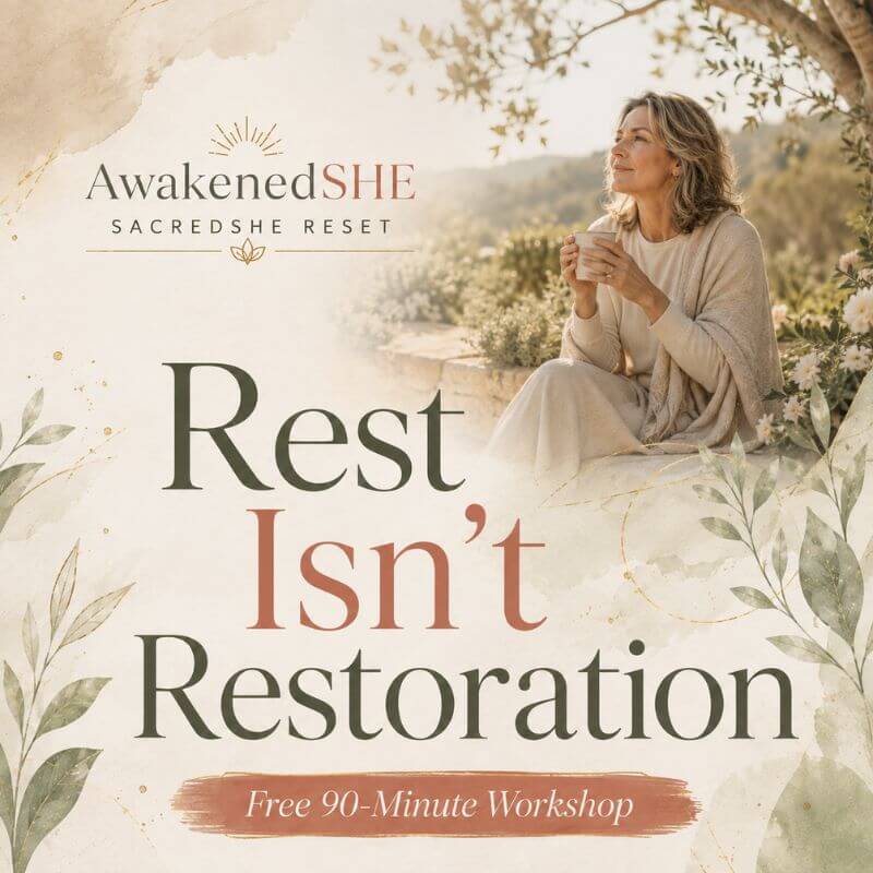 Rest Isn't Restoration-90 Minute Workshop